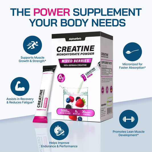 Creatine Monohydrate_Mixed Berries