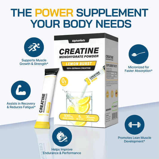 Creatine Monohydrate_Lemon Burst