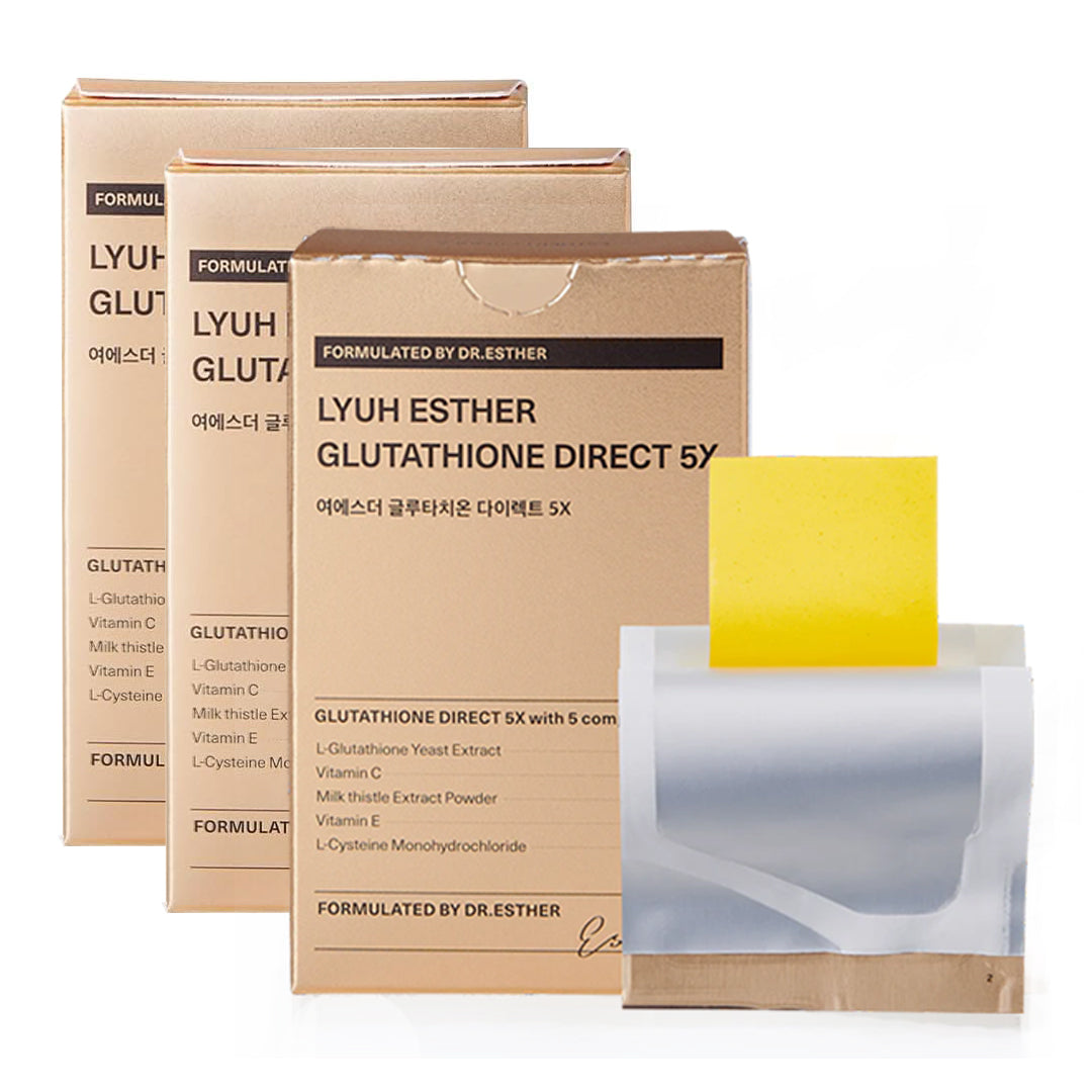 Esther Formula Glutathione Direct Film 5X - 3pks (325mg*90pcs)