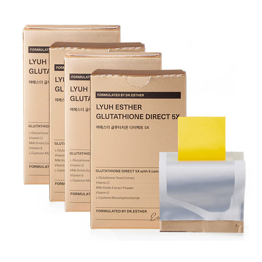Esther Formula Glutathione Direct Film 5X -4 pcks (325mg*120pcs)